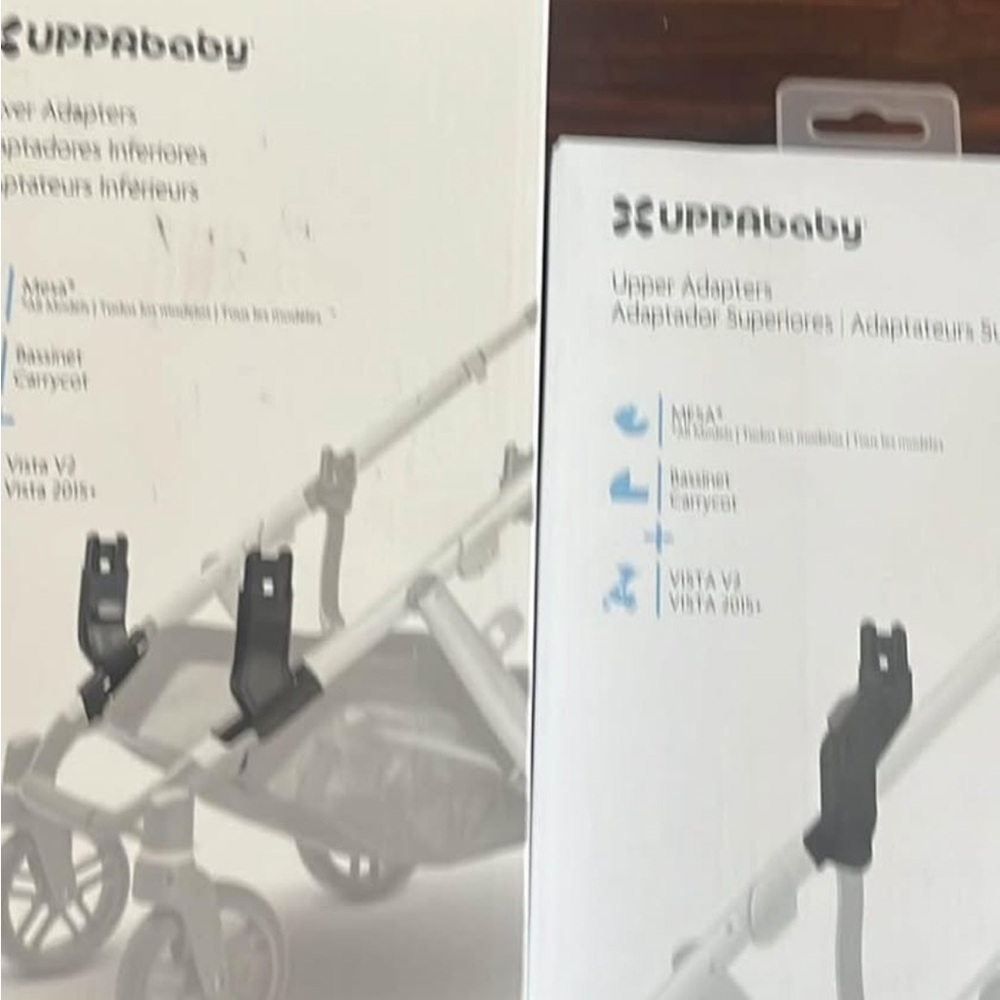 Uppa baby adapters never used